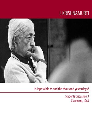 cover image of Is It Possible to End the Thousand Yesterdays?